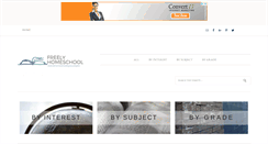 Desktop Screenshot of freelyhomeschool.com